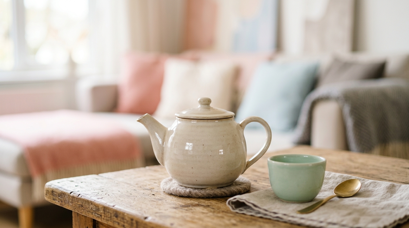 Photorealistic photo of soft abstract background, centered subject with a simple uncluttered composition, soft pastel colors, bright and cozy, 16:9 aspect ratio