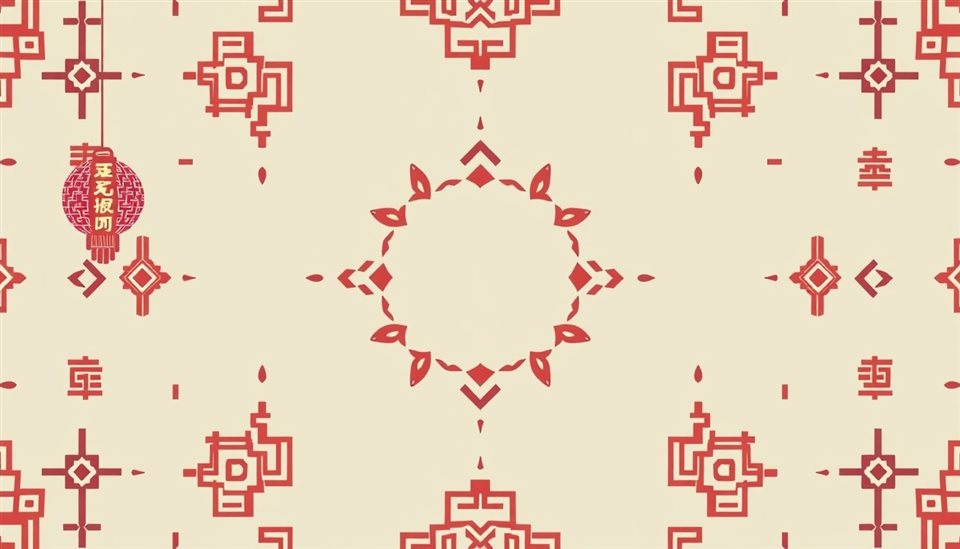 Minimal flat illustration of An artistic graphic pattern featuring traditional abstract geometric shapes combined with minimal calligraphy strokes., centered subject with a simple uncluttered composition, soft pastel colors, bright and cozy, 16:9 aspect ratio