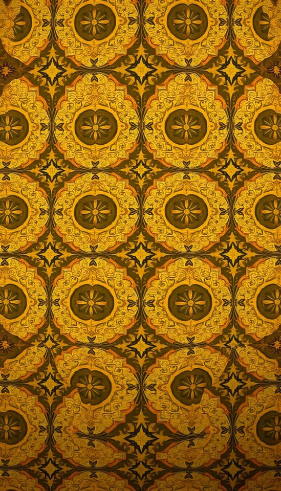 Cinematic film still of An elegant seamless traditional geometric pattern in muted gold and ivory tones., close-up detail with shallow depth of field, vivid colors, high contrast, energetic, 9:16 aspect ratio