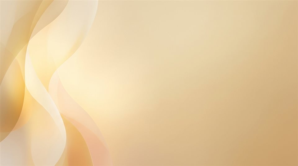 Diseño abstracto minimalista de fondo abstracto limpio con formas suaves y una gran área vacía para texto, diseño simple y equilibrado, luz dorada cálida, estado de ánimo calmado, relación de aspecto 16:9
