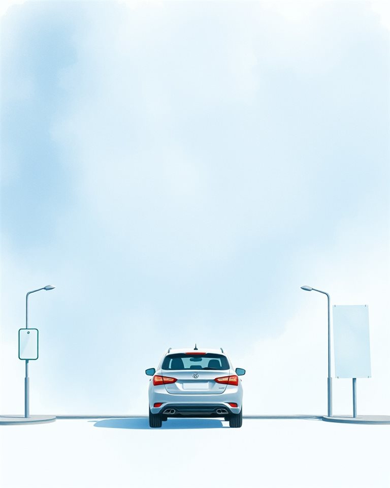 Watercolor illustration of A minimalist aesthetic background with soft watercolor gradients and delicate botanical shadows., wide shot with open space at the top for text, cool blue tones, quiet atmosphere, 4:5 aspect ratio