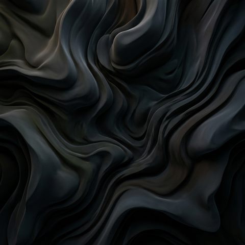 Soft 3d render of soft abstract background, high-angle view from above, moody dark tones, dramatic lighting, 1:1 aspect ratio