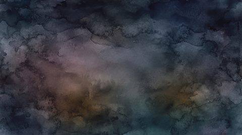 Watercolor texture design of elegant cover background with gentle gradients and empty space for a title, simple balanced layout, moody dark tones, dramatic lighting, 16:9 aspect ratio
