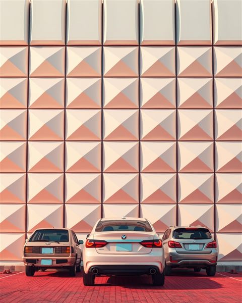 Cinematic film still of A clean modern geometric pattern with repeating abstract shapes in soft pastel colors, wide shot with open space at the top for text, vivid colors, high contrast, energetic, 4:5 aspect ratio