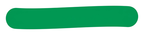넓게 그은 형광펜 한 줄, 초록색, 선명한 플랫 벡터, 투명 배경(누끼) PNG