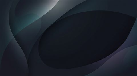 Flat vector design of clean abstract background with soft shapes and a large empty area for text, simple balanced layout, moody dark tones, dramatic lighting, 16:9 aspect ratio